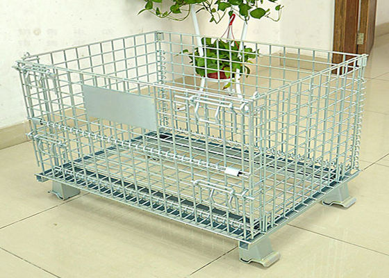 HuanHang Metal Mesh Storage Bin , W800 Metal Mesh Storage Boxes