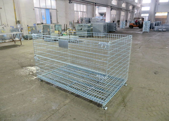 HuanHang Metal Mesh Storage Bin , W800 Metal Mesh Storage Boxes