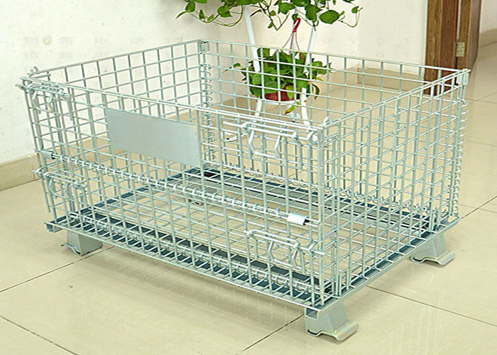 HuanHang Metal Mesh Storage Bin , W800 Metal Mesh Storage Boxes