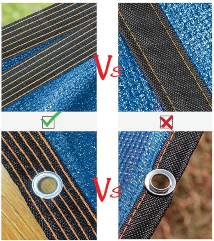 70% windbreak greenhouse Agriculture Sun Sail Waterproof aluminum Shade Net