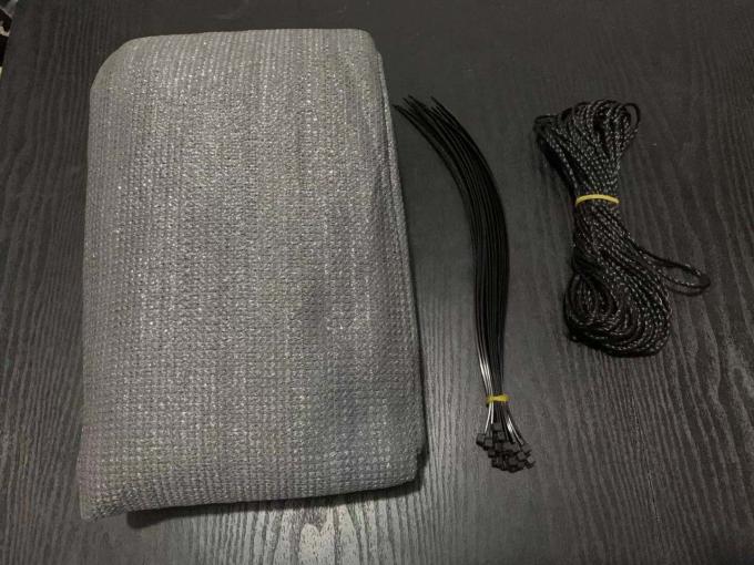 شبكة الظل Hdpe للشرفة 0.9x5m UV الشراع التشطيب 6